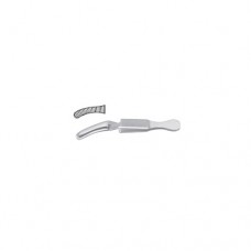 Dieffenbach Bulldog Clamp Curved Stainless Steel, 3.5 cm - 1 1/2" 